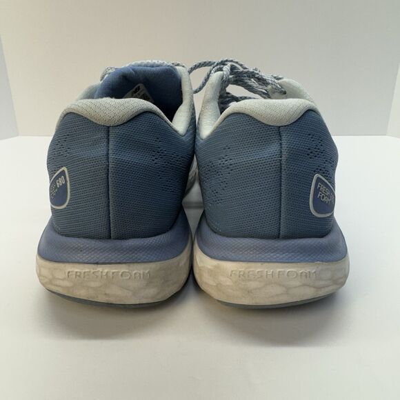New Balance Fresh Foam 680 V7 Women’s Sz 9.5 Blue Running Shoes Lace Up Sneakers - Picture 5 of 10